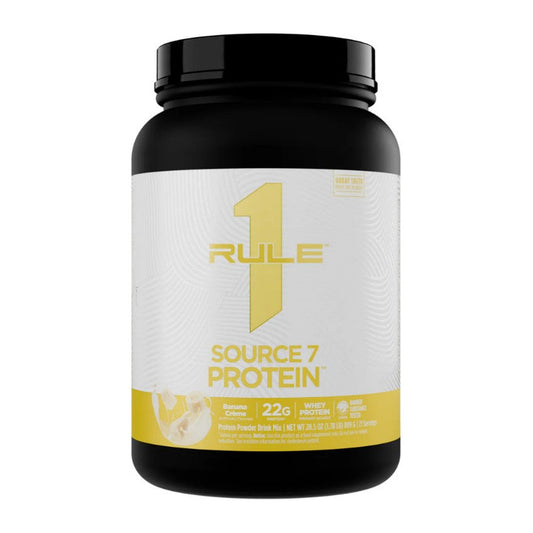 Rule One Source7 Protein, Banana Creme - 809g