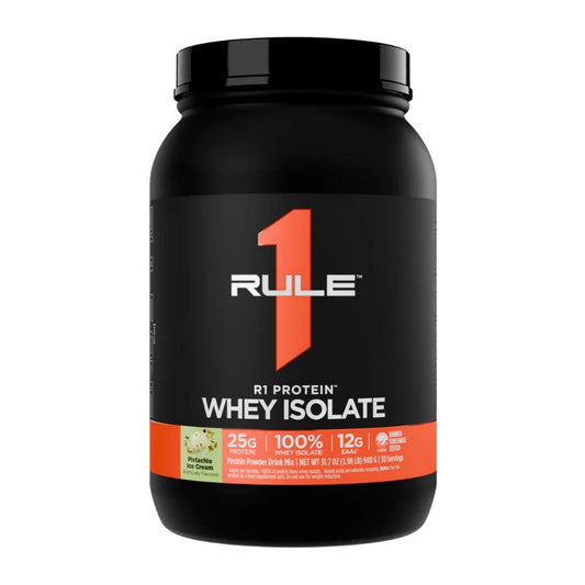 Rule One Whey Isolate, Pistachio Ice Cream - 900g