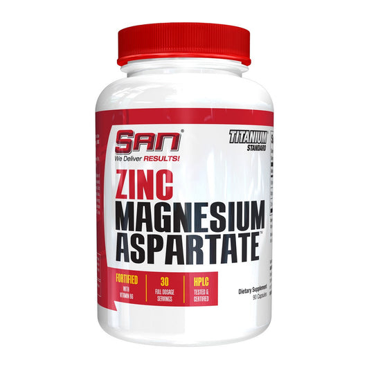SAN Zinc Magnesium Aspartate - 90 caps