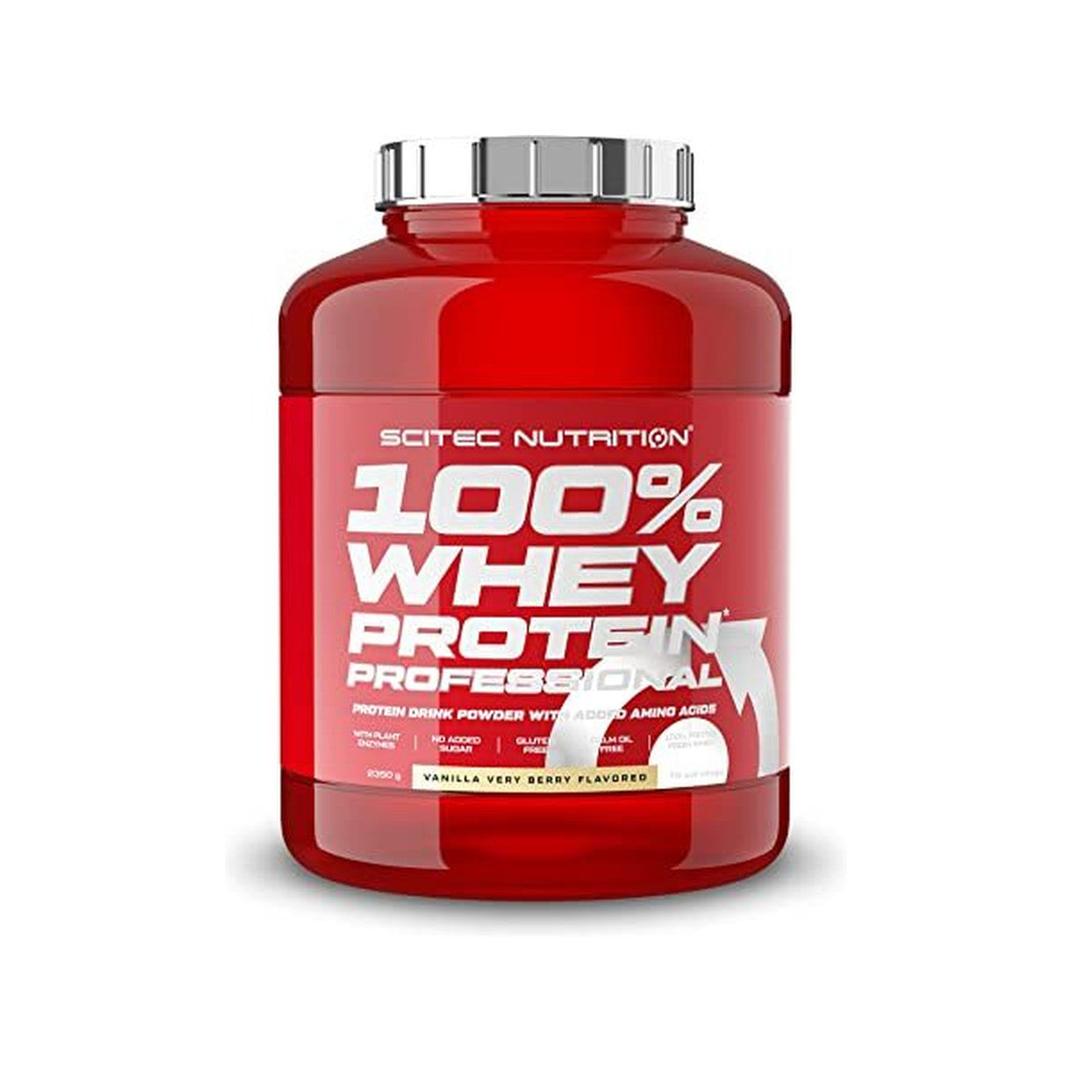 SciTec 100% Whey Protein Professional, Vanilla Very Berry - 2350g