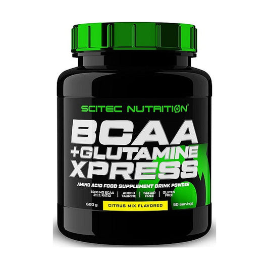 SciTec BCAA + Glutamine XPress, Citrus Mix - 600g