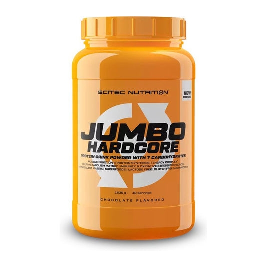 SciTec Jumbo Hardcore, Chocolate - 1530g
