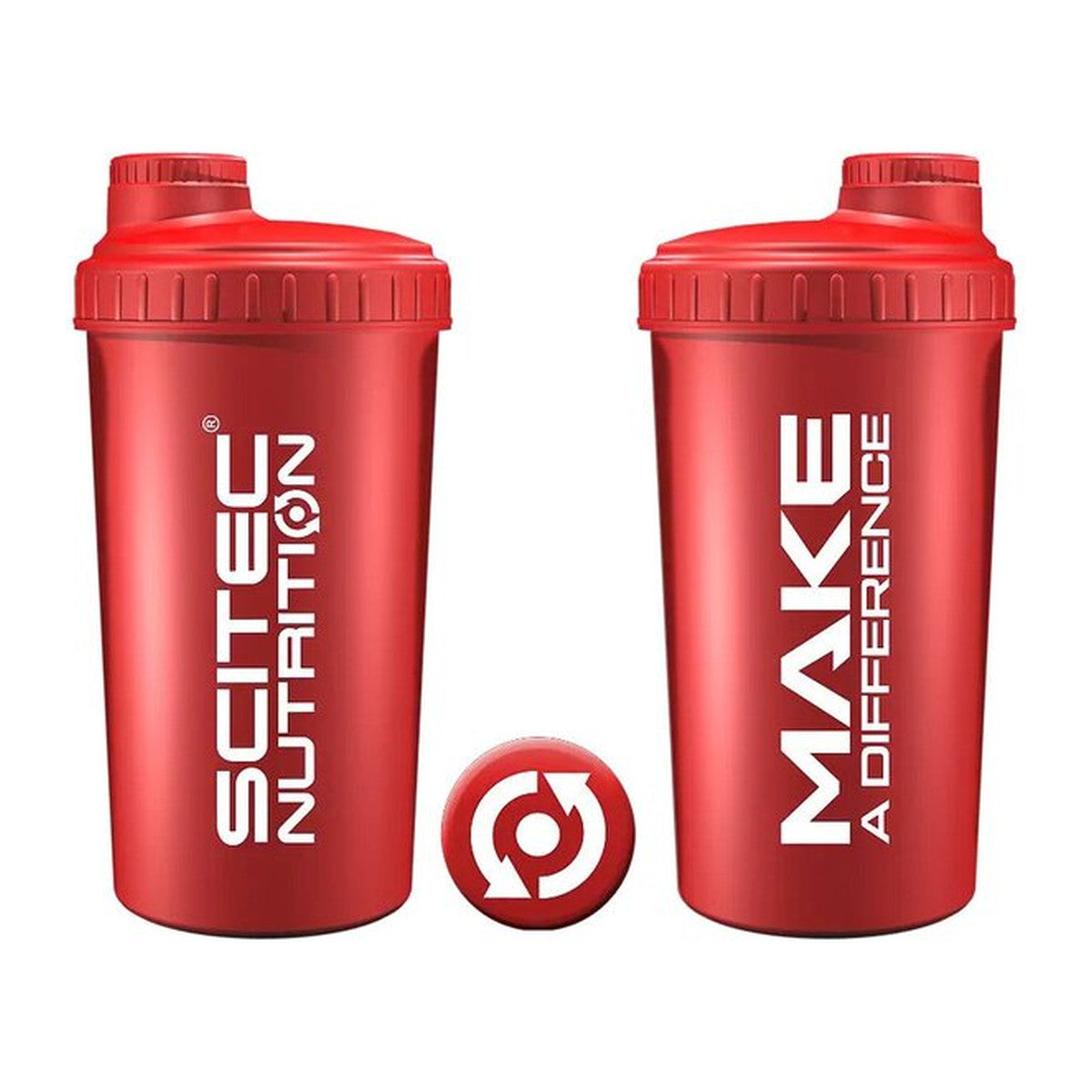 SciTec Make a Difference Shaker, Red - 700 ml.