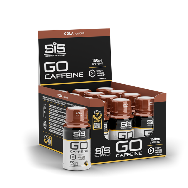 SIS (Science In Sport) Shot Go Caff 12x60ml Cola
