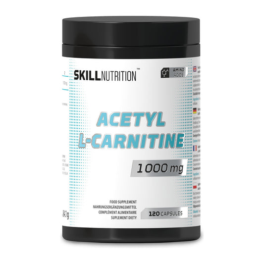 Skill Nutrition Acetyl L-Carnitine, 1000mg - 120 vegan caps