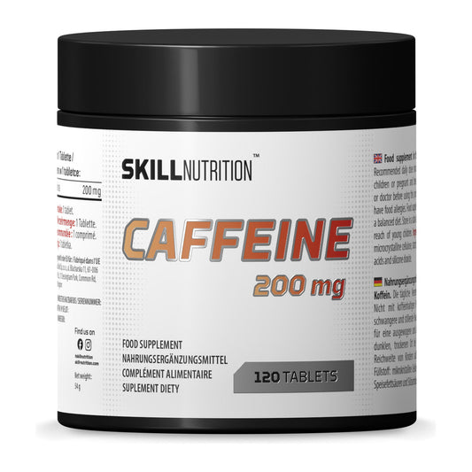 Skill Nutrition Caffeine, 200mg - 120 tabs