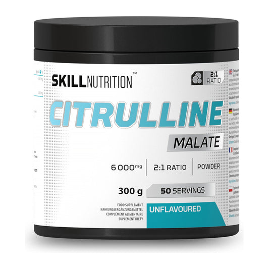 Skill Nutrition Citrulline Malate 2:1 Powder, Unflavoured - 300g