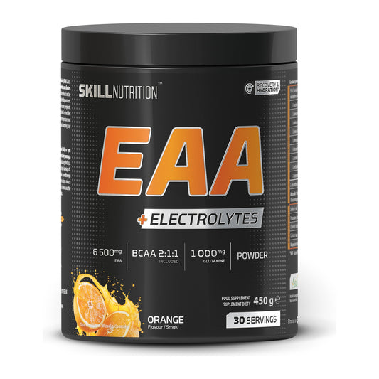 Skill Nutrition EAA + Electrolytes, Orange - 450g