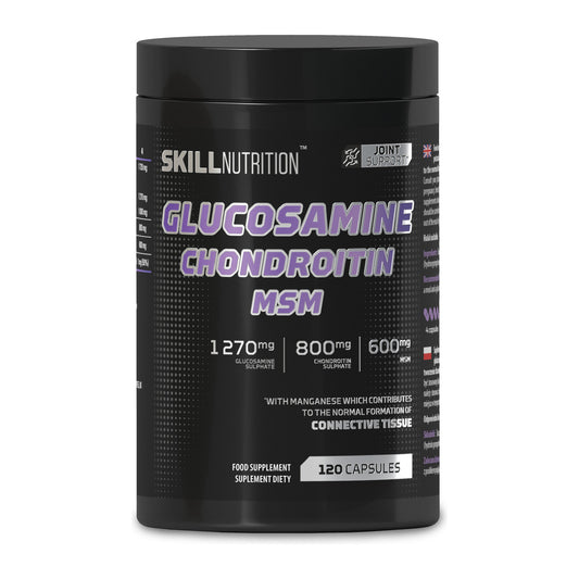 Skill Nutrition Glucosamine Chondroitin MSM - 120 caps