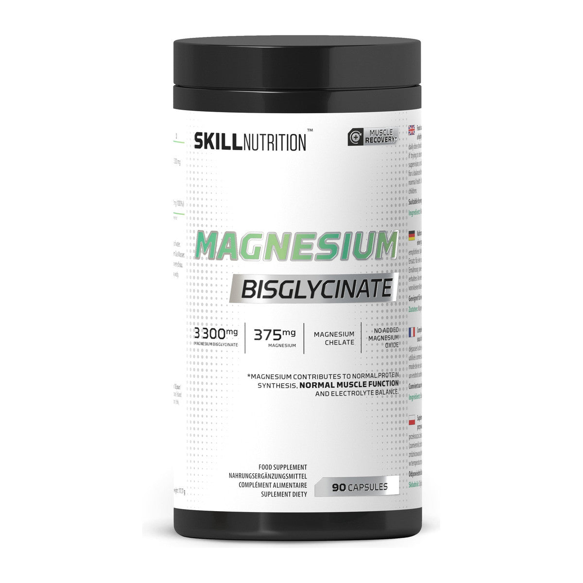 Skill Nutrition Magnesium Bisglycinate - 90 caps