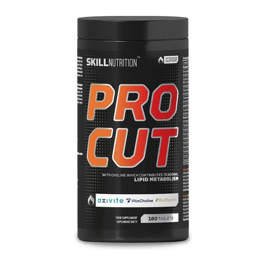 Skill Nutrition Pro Cut, Fat Metabolism Support - 180 tablets