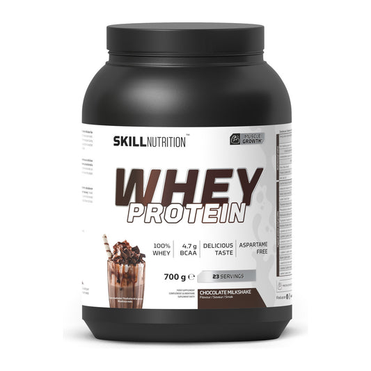 Skill Nutrition Whey Protein Powder, Chocolate Milkshake - 700g