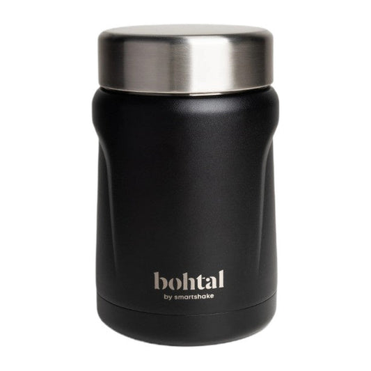 SmartShake Bohtal Insulated Food Jar, Black - 550 ml.