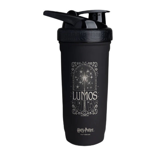 SmartShake Harry Potter Collection Stainless Steel Shaker, Lumos