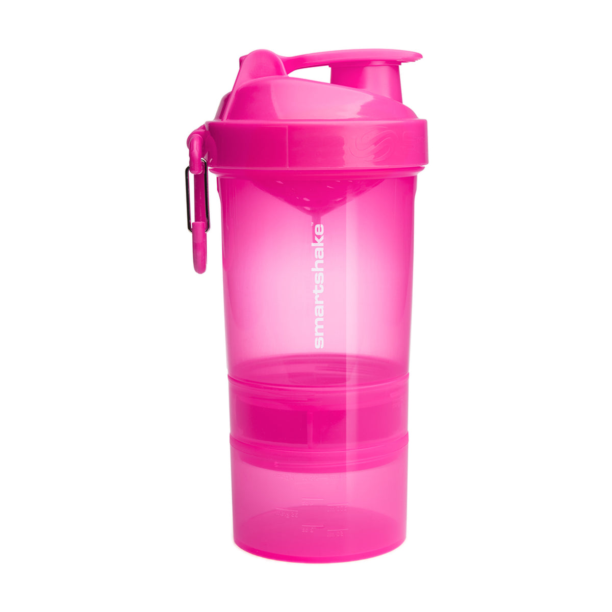 Smartshake O2Go Shaker - 600ml - Neon Pink