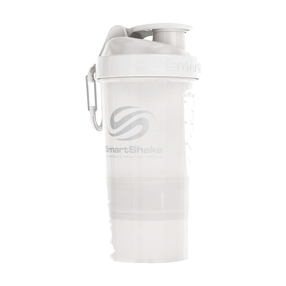 Smartshake O2Go Shaker - 600ml - Pure White