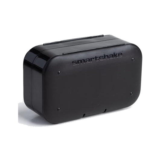 SmartShake Pill Box Organizer, 2-pack - Black