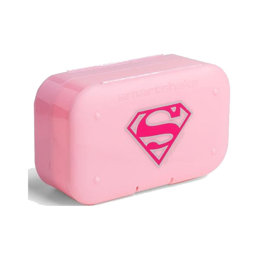 SmartShake Pill Box Organizer, 2-pack - DC Supergirl