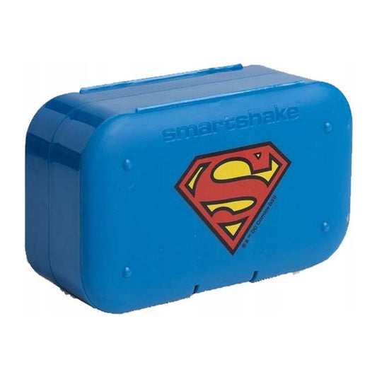SmartShake Pill Box Organizer, 2-pack - DC Superman