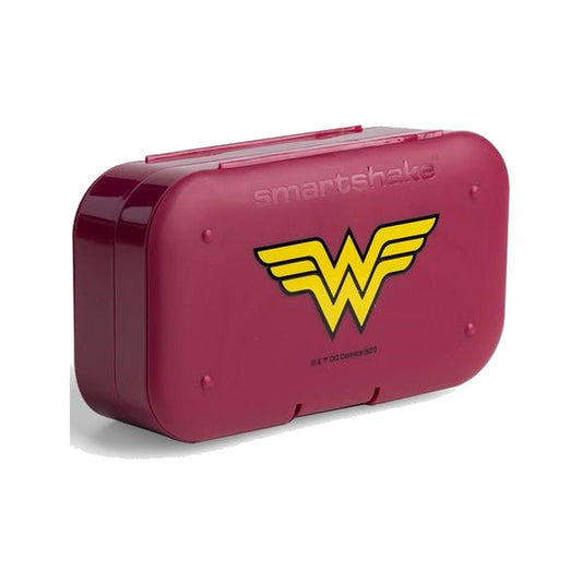 SmartShake Pill Box Organizer, 2-pack - DC Wonderwoman