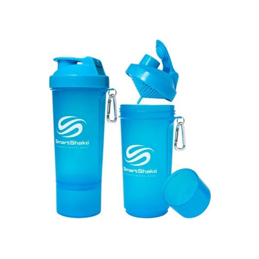 SmartShake Slim Series, Neon Blue - 500 ml.