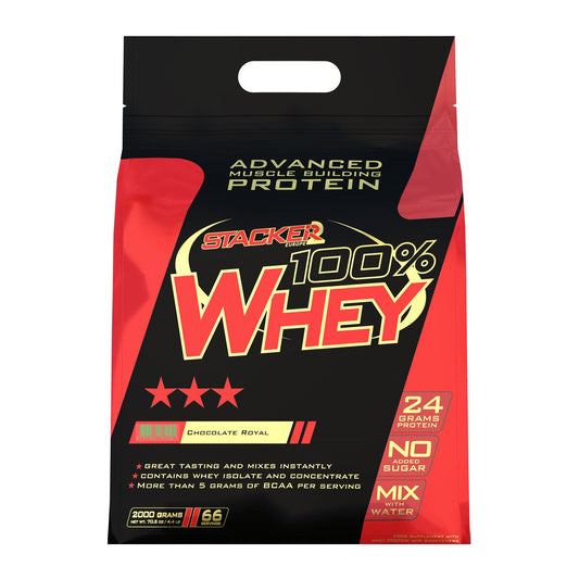 Stacker2 Europe 100% Whey, Chocolate - 2000g