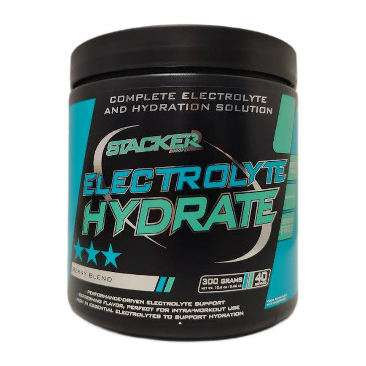 Stacker2 Europe Electrolyte Hydrate, Berry Blend - 300g