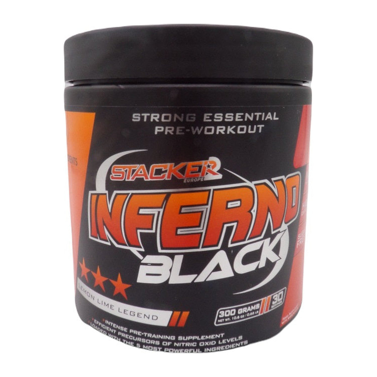 Stacker2 Europe Inferno Black, Lemon Lime - 300g