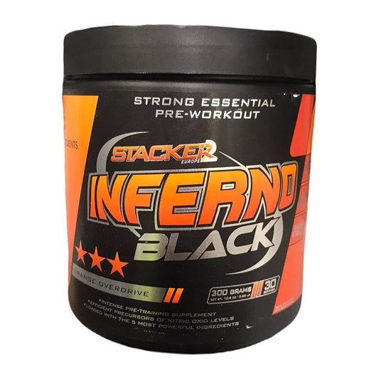 Stacker2 Europe Inferno Black, Orange Overdrive - 300g