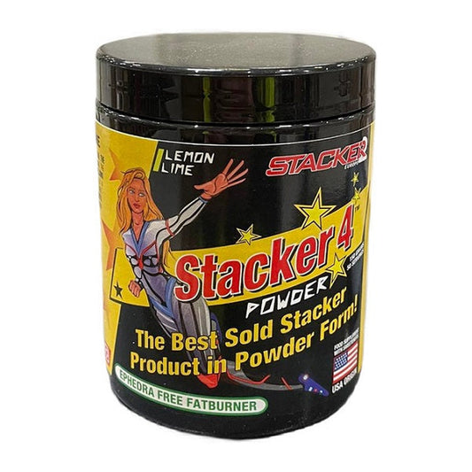 Stacker2 Europe Stacker 4 Powder, Lemon Lime - 150g