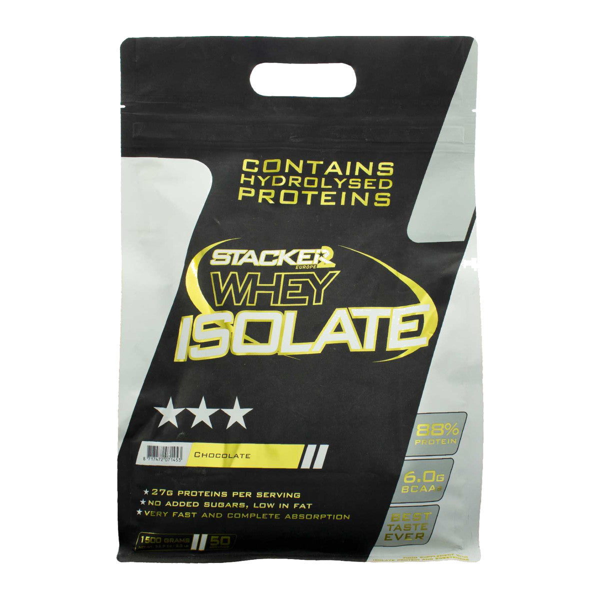 Stacker2 Europe Whey Isolate, Vanilla - 1500g