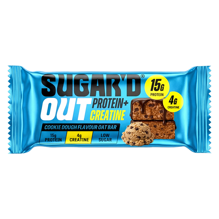 Sugar'd Out Protein + Creatine Oat Bar 12x68g