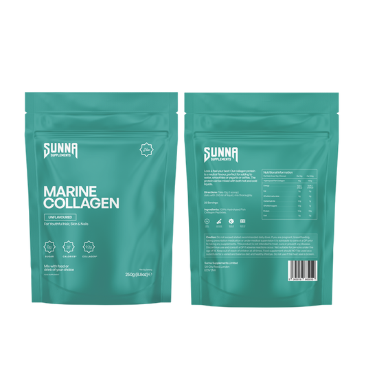 Sunna Supplements Marine Collagen 250g Unflavoured