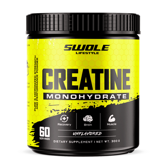 SWOLE Lifestyle Creatine Powder Micronised 300g Unflavoured