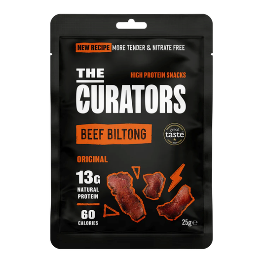 The Curators Beef Biltong 12x25g