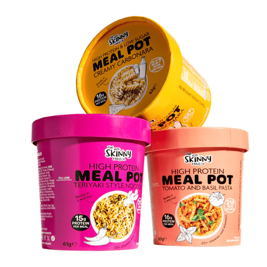 The Skinny Food Co High Protein Mealpots 12x62g