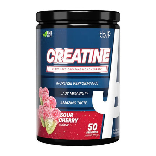 Trained by JP Creatine, Sour Cherry (Tub) - 300g