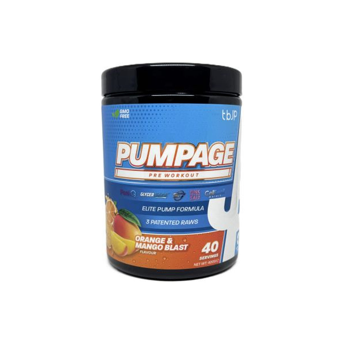 Trained by JP Pumpage, Orange & Mango - 400g