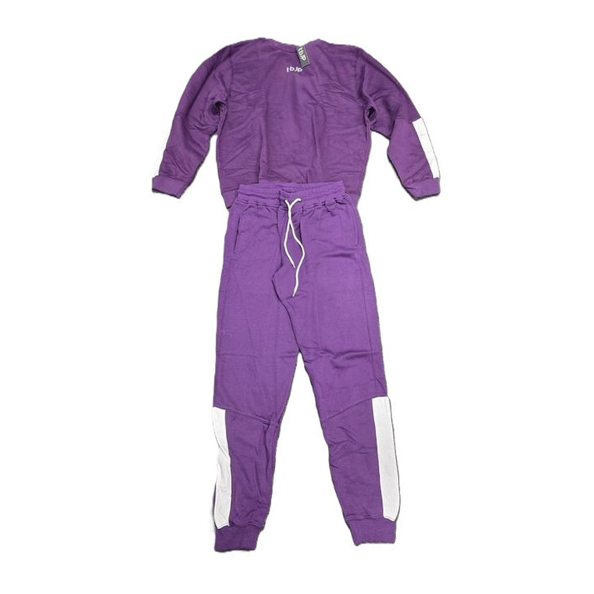 Trained by JP TBJP Sweatshirt + Pants, Purple - X-Large