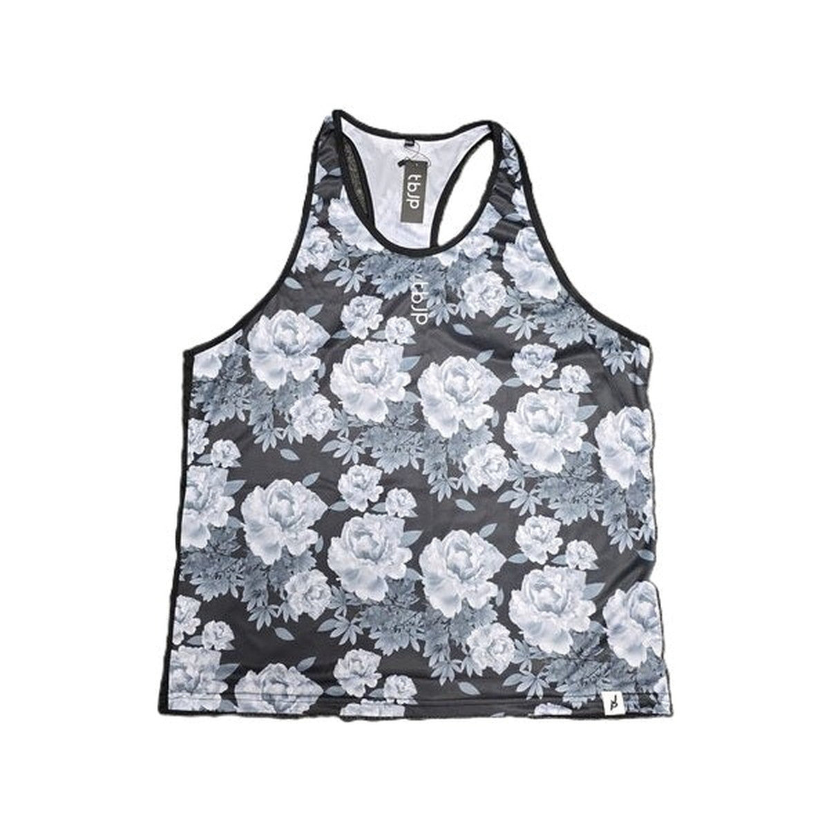 Trained by JP TBJP Tank Top, Flowers Blue - XXX-Large