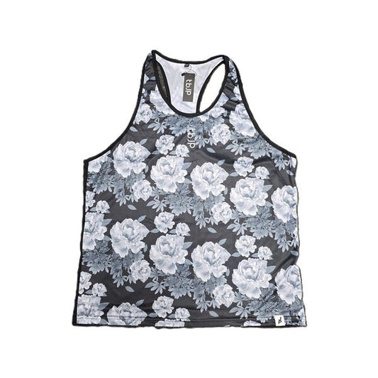Trained by JP TBJP Tank Top, Flowers Blue - XXX-Large
