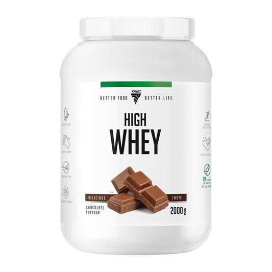 Trec Nutrition High Whey, Chocolate - 2000g
