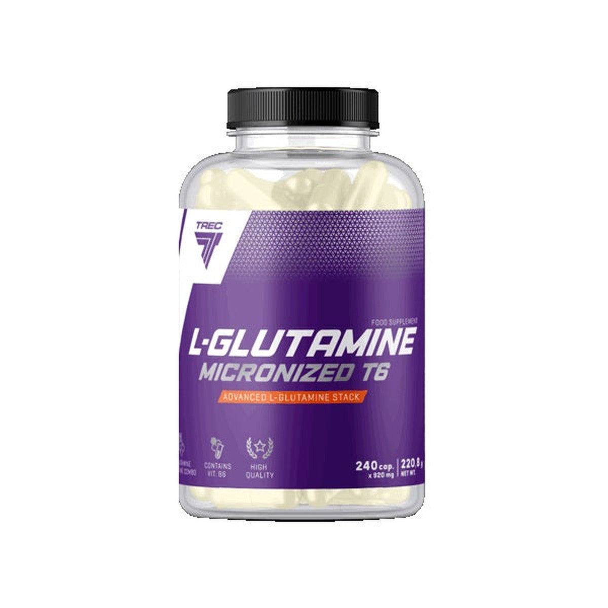 Trec Nutrition L-Glutamine Micronized T6 - 240 caps