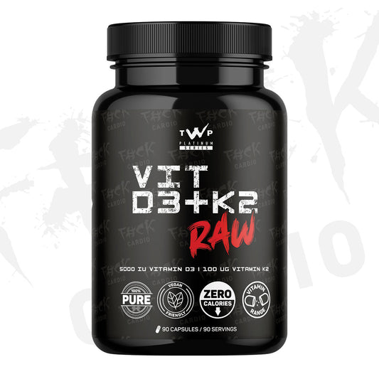 TWP VIT D3 + K2 RAW 90 Caps