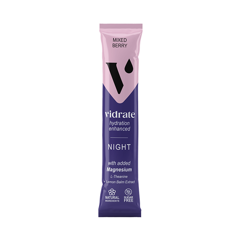 Vidrate Enhanced Hydration 10x3g Night Time (Mixed Berry)