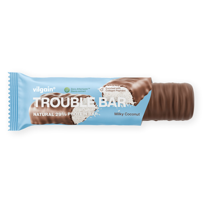Vilgain Trouble Protein Bar 12x55g Choco Almond
