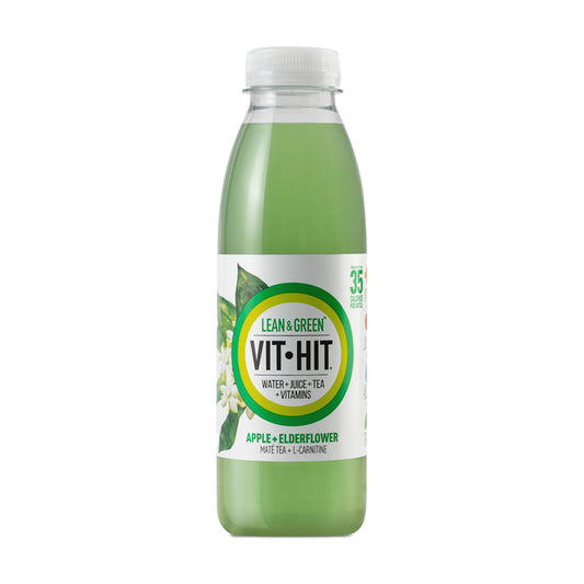 VITHIT Lean & Green 12x500ml Apple & Elderflower
