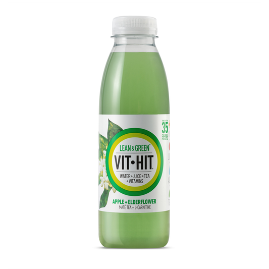VITHIT Lean & Green 12x500ml Apple & Elderflower
