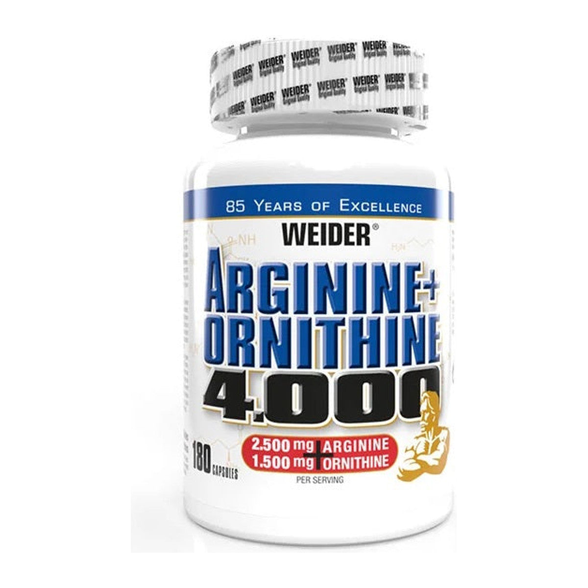 Weider Arginine + Ornithine 4000 - 180 caps