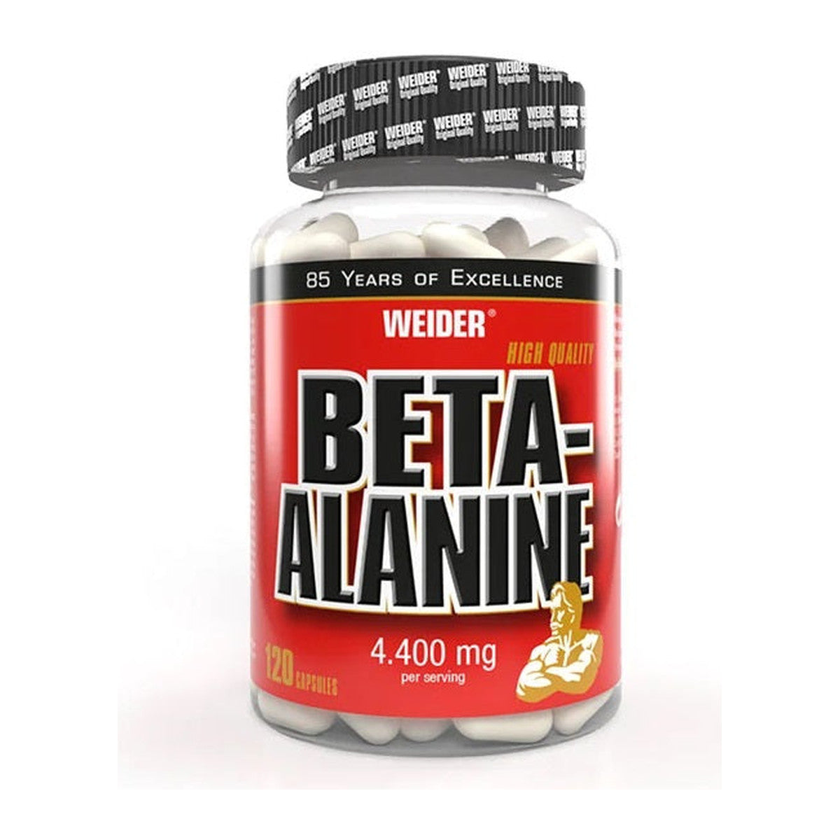 Weider Beta-Alanine, 4400mg - 120 caps